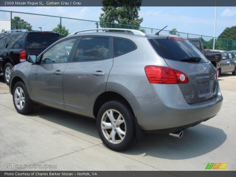 Gotham Gray / Gray 2009 Nissan Rogue SL