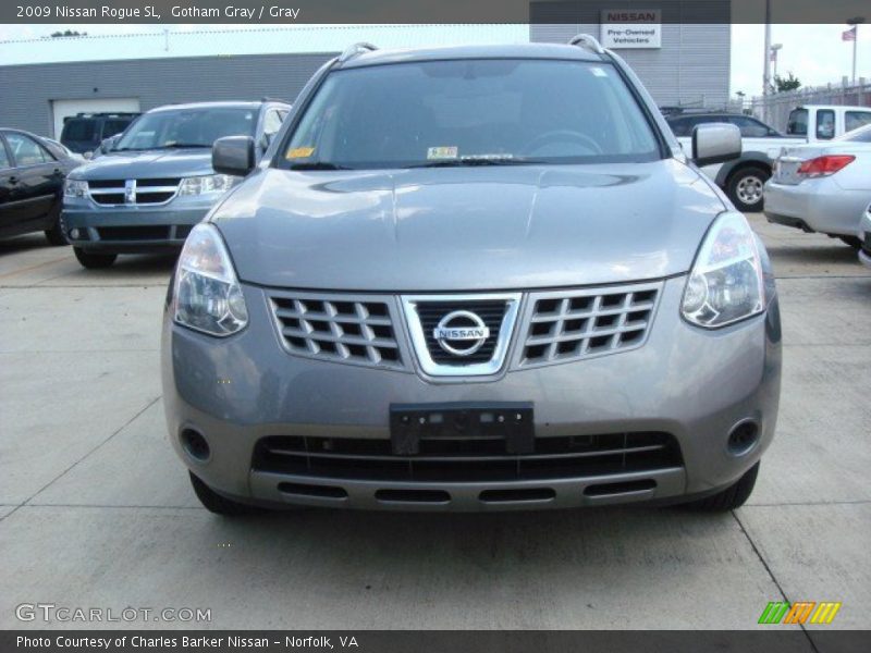 Gotham Gray / Gray 2009 Nissan Rogue SL