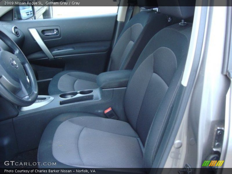 Gotham Gray / Gray 2009 Nissan Rogue SL