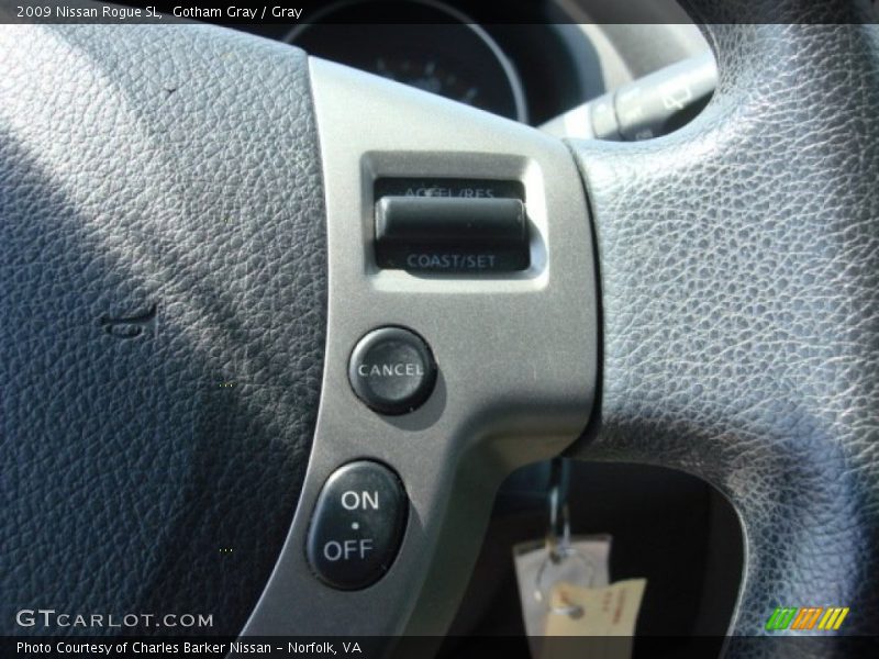 Gotham Gray / Gray 2009 Nissan Rogue SL