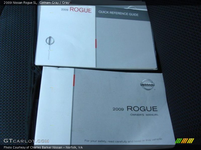 Gotham Gray / Gray 2009 Nissan Rogue SL