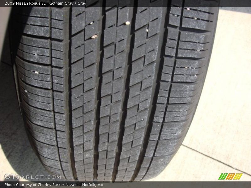 Gotham Gray / Gray 2009 Nissan Rogue SL