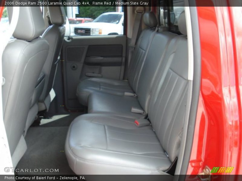 Flame Red / Medium Slate Gray 2006 Dodge Ram 2500 Laramie Quad Cab 4x4