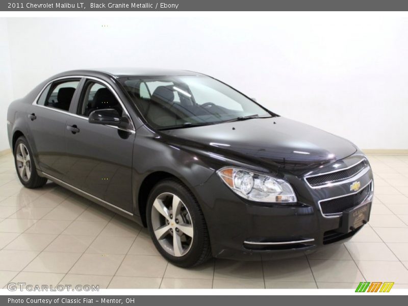 Black Granite Metallic / Ebony 2011 Chevrolet Malibu LT