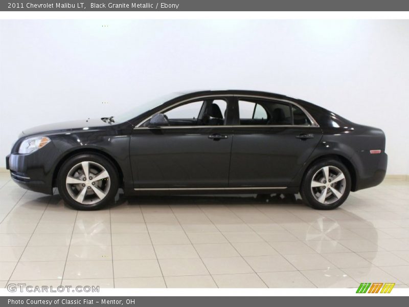 Black Granite Metallic / Ebony 2011 Chevrolet Malibu LT