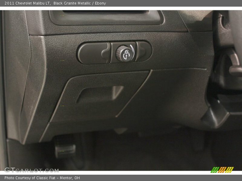 Black Granite Metallic / Ebony 2011 Chevrolet Malibu LT