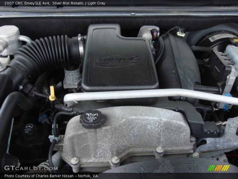 Silver Mist Metallic / Light Gray 2007 GMC Envoy SLE 4x4
