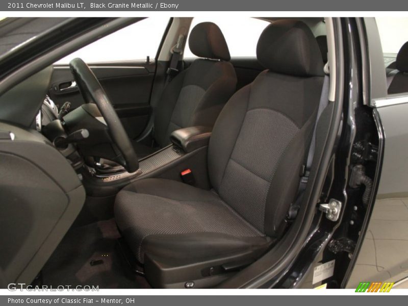Black Granite Metallic / Ebony 2011 Chevrolet Malibu LT