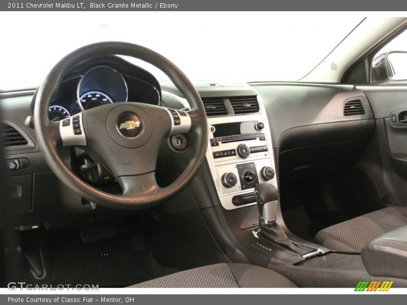 Black Granite Metallic / Ebony 2011 Chevrolet Malibu LT