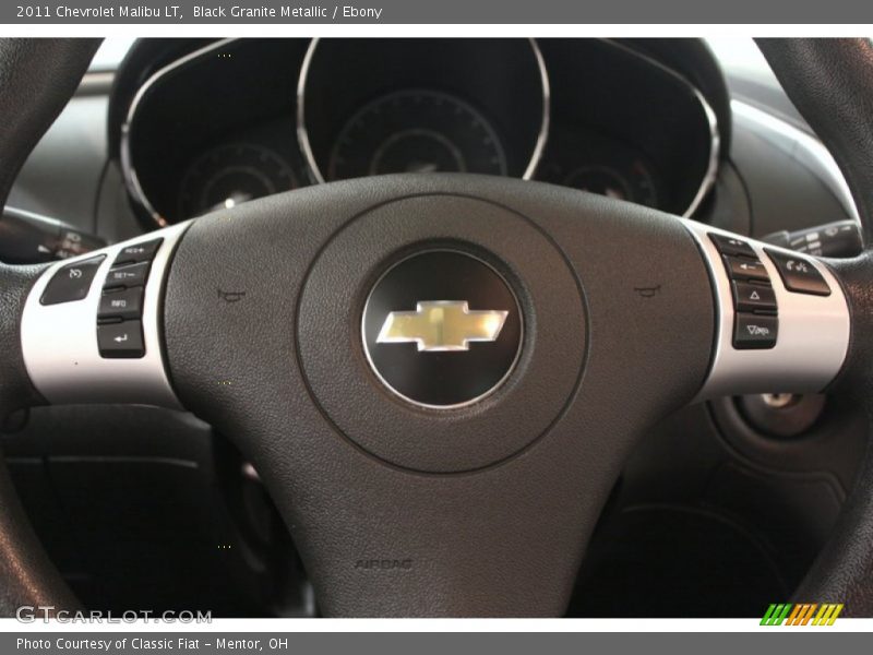Black Granite Metallic / Ebony 2011 Chevrolet Malibu LT