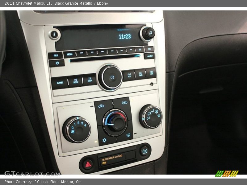 Black Granite Metallic / Ebony 2011 Chevrolet Malibu LT