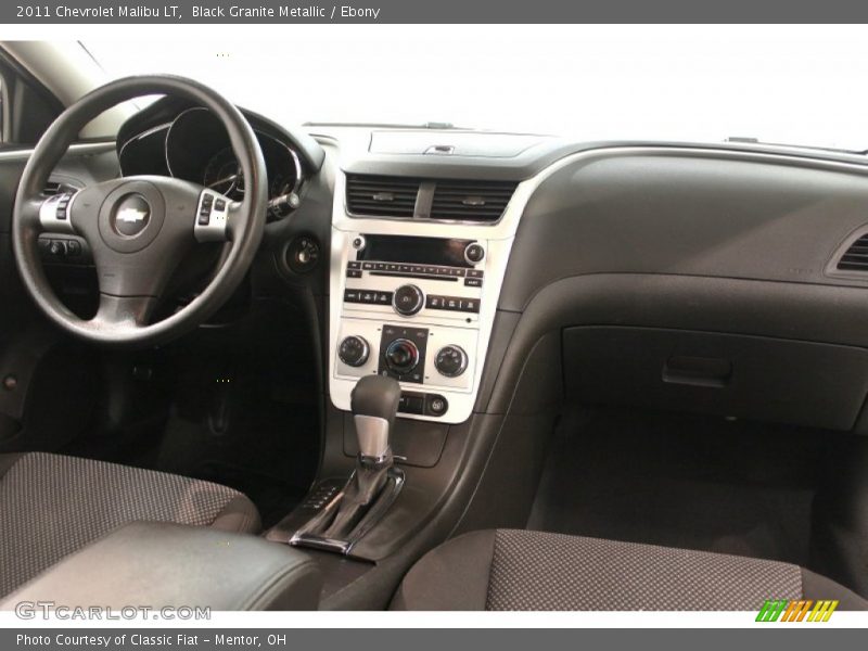 Black Granite Metallic / Ebony 2011 Chevrolet Malibu LT