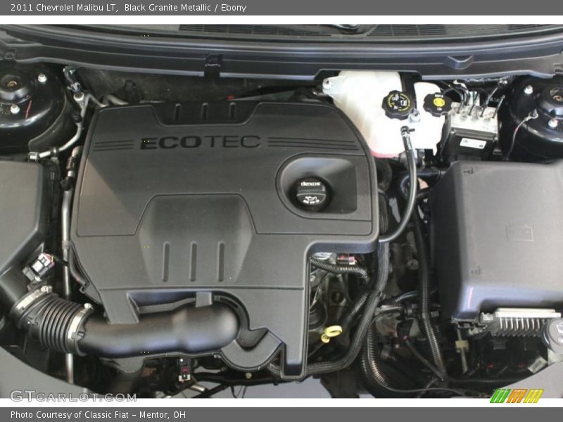 Black Granite Metallic / Ebony 2011 Chevrolet Malibu LT