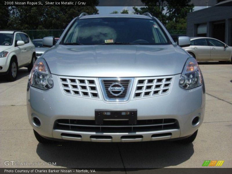 Silver Ice Metallic / Gray 2008 Nissan Rogue SL