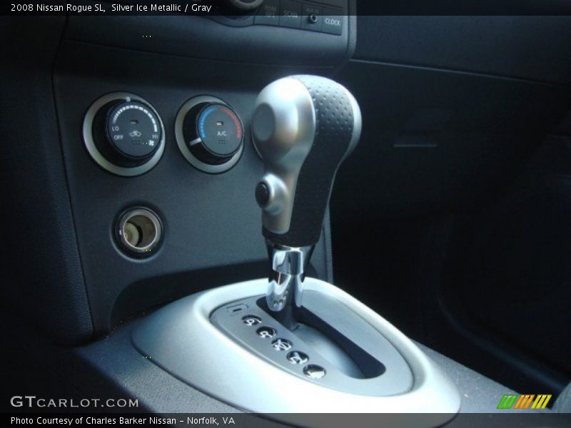 Silver Ice Metallic / Gray 2008 Nissan Rogue SL