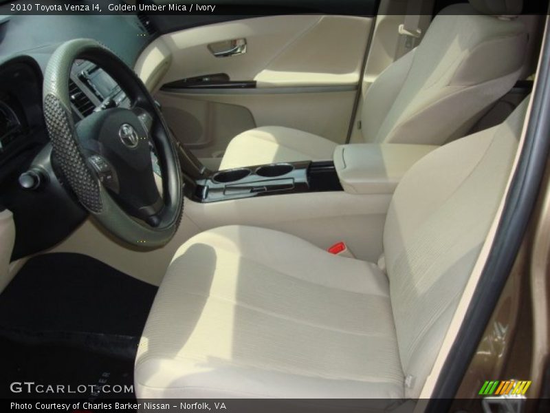 Golden Umber Mica / Ivory 2010 Toyota Venza I4