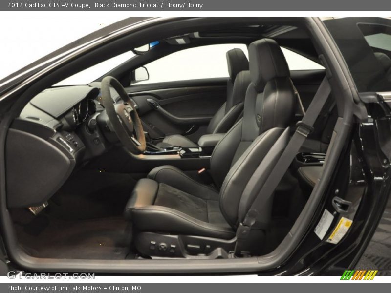  2012 CTS -V Coupe Ebony/Ebony Interior