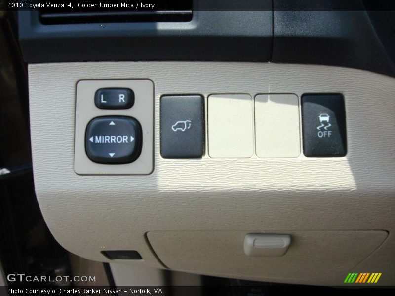 Golden Umber Mica / Ivory 2010 Toyota Venza I4