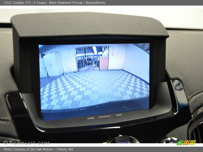 Black Diamond Tricoat / Ebony/Ebony 2012 Cadillac CTS -V Coupe