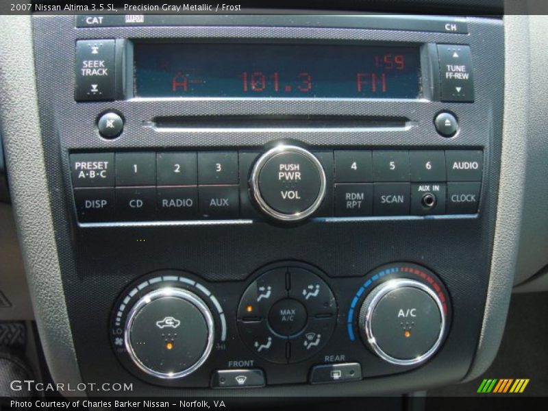 Precision Gray Metallic / Frost 2007 Nissan Altima 3.5 SL