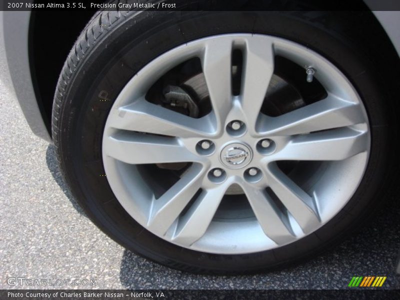 Precision Gray Metallic / Frost 2007 Nissan Altima 3.5 SL