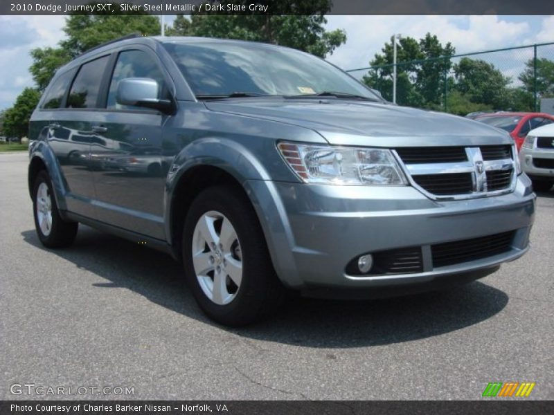 Silver Steel Metallic / Dark Slate Gray 2010 Dodge Journey SXT