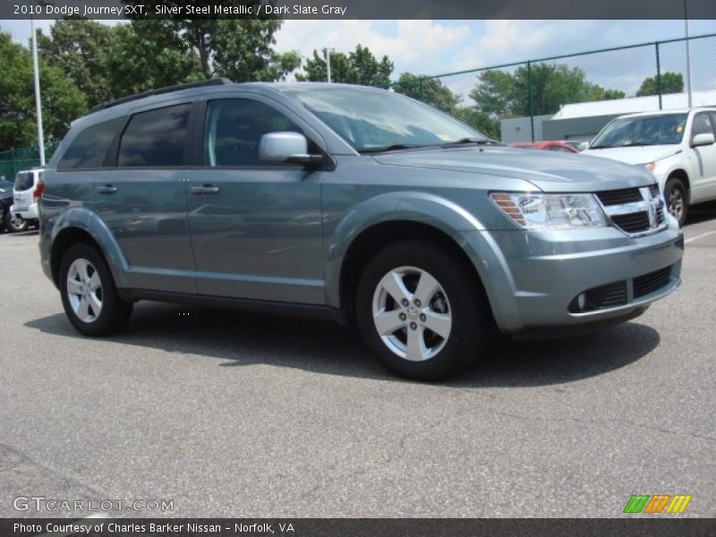 Silver Steel Metallic / Dark Slate Gray 2010 Dodge Journey SXT