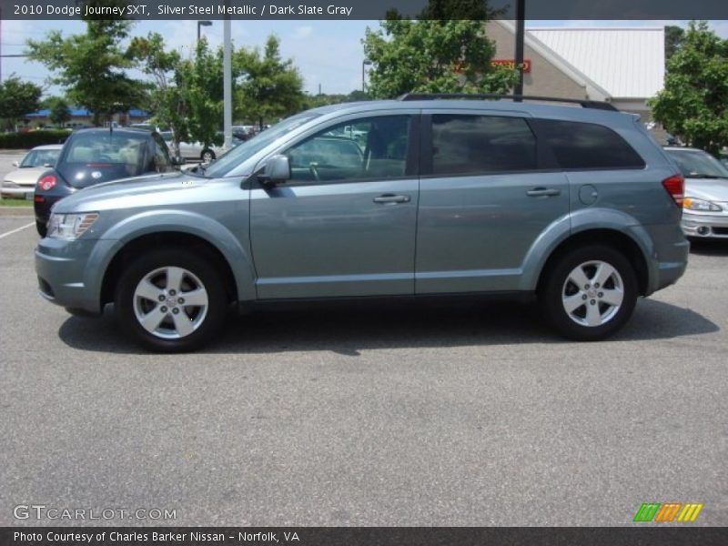 Silver Steel Metallic / Dark Slate Gray 2010 Dodge Journey SXT