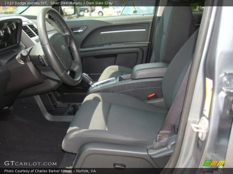 Silver Steel Metallic / Dark Slate Gray 2010 Dodge Journey SXT