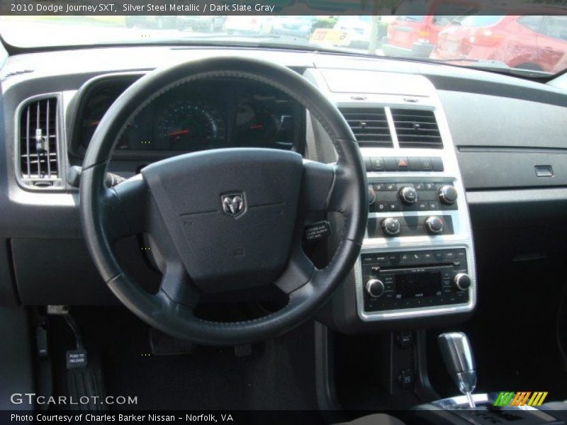 Silver Steel Metallic / Dark Slate Gray 2010 Dodge Journey SXT