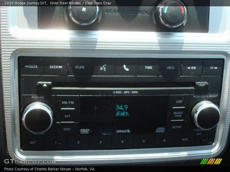 Silver Steel Metallic / Dark Slate Gray 2010 Dodge Journey SXT