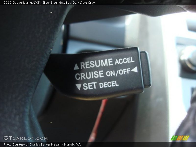 Silver Steel Metallic / Dark Slate Gray 2010 Dodge Journey SXT