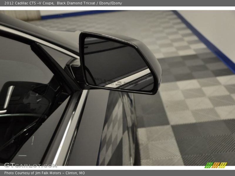 Black Diamond Tricoat / Ebony/Ebony 2012 Cadillac CTS -V Coupe