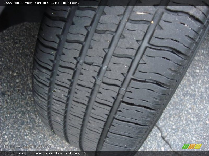 Carbon Gray Metallic / Ebony 2009 Pontiac Vibe