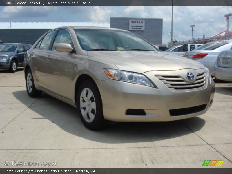 Desert Sand Mica / Bisque 2007 Toyota Camry LE