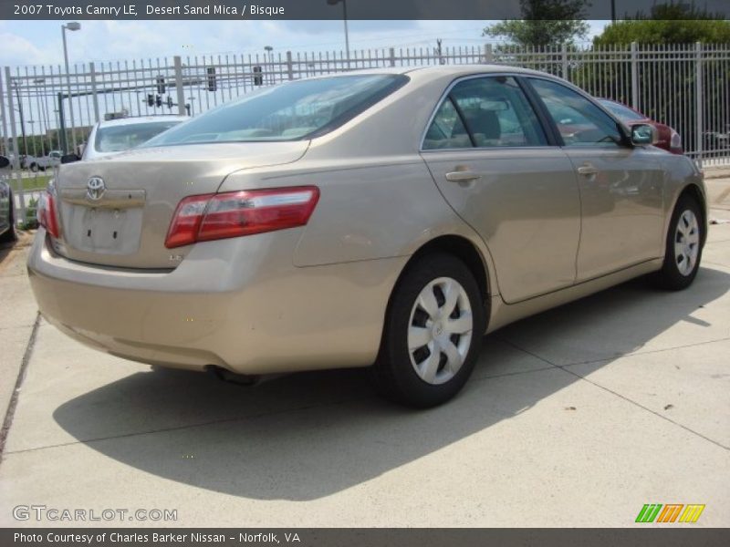 Desert Sand Mica / Bisque 2007 Toyota Camry LE