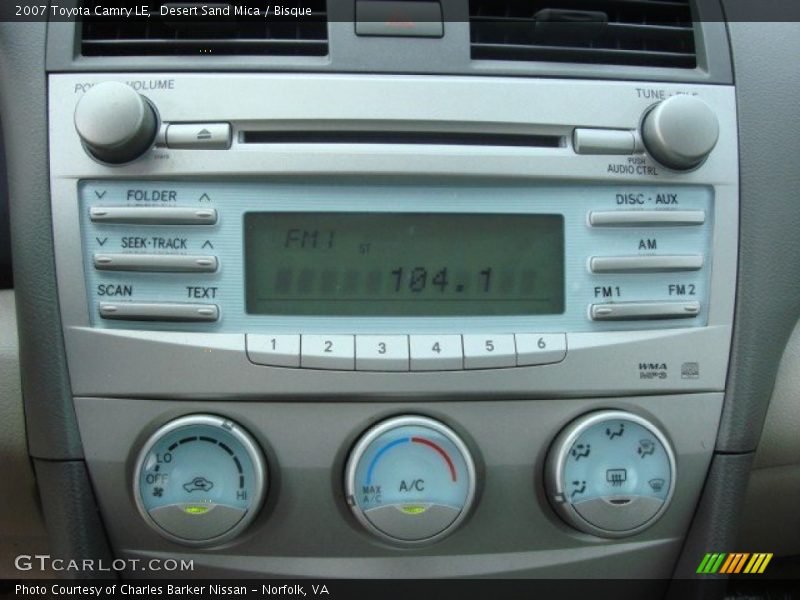 Desert Sand Mica / Bisque 2007 Toyota Camry LE