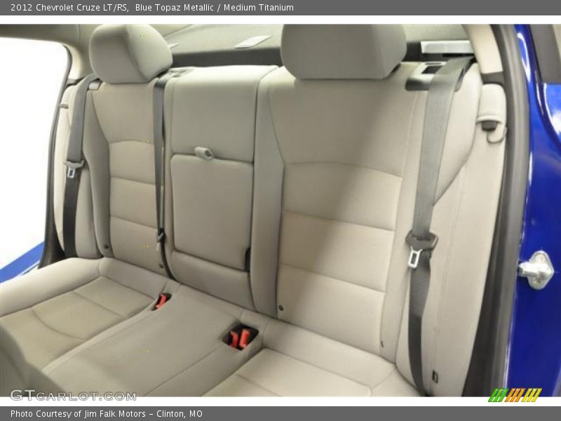 Blue Topaz Metallic / Medium Titanium 2012 Chevrolet Cruze LT/RS
