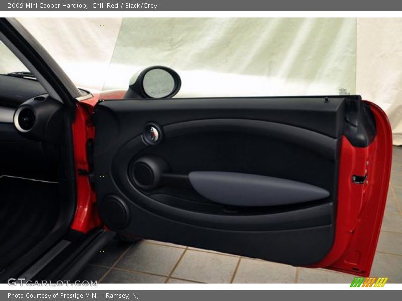 Chili Red / Black/Grey 2009 Mini Cooper Hardtop