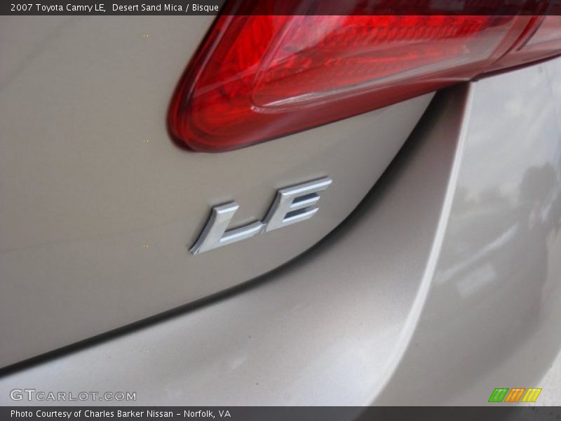 Desert Sand Mica / Bisque 2007 Toyota Camry LE