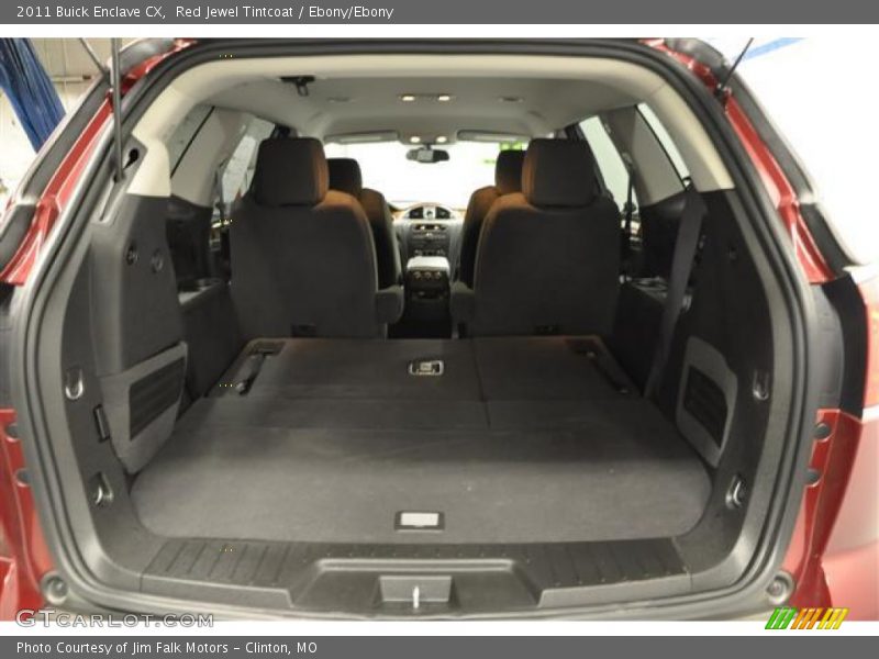 Red Jewel Tintcoat / Ebony/Ebony 2011 Buick Enclave CX