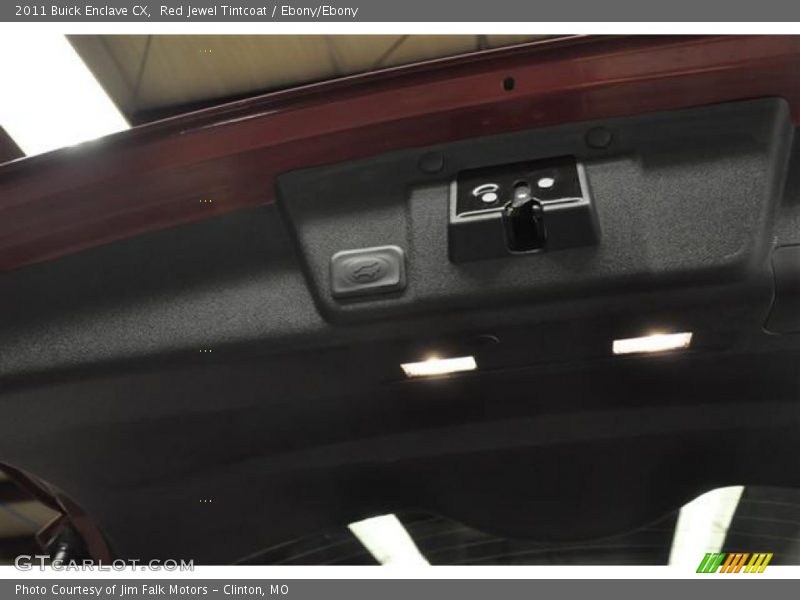 Red Jewel Tintcoat / Ebony/Ebony 2011 Buick Enclave CX