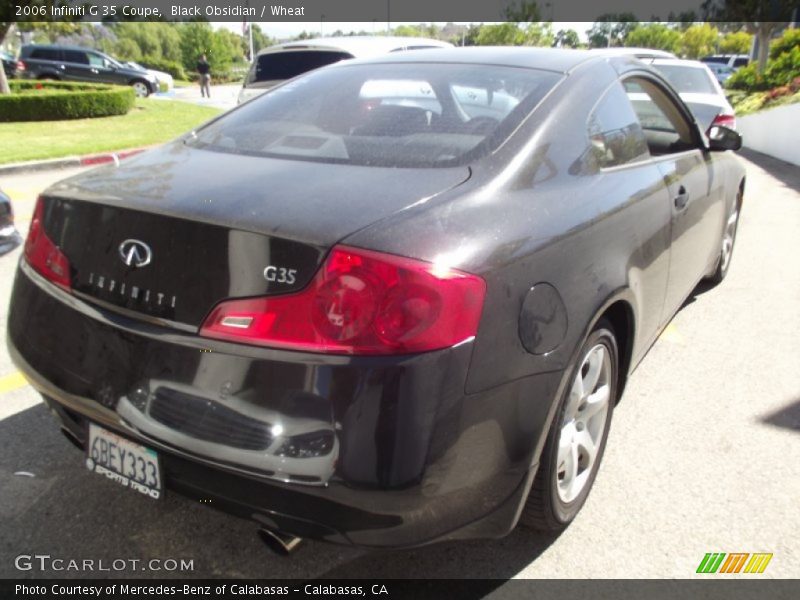 Black Obsidian / Wheat 2006 Infiniti G 35 Coupe