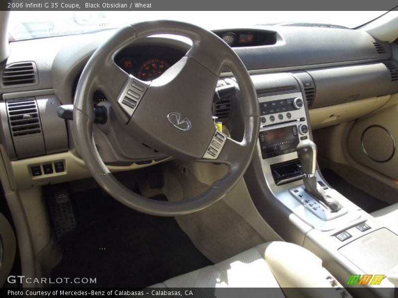 Black Obsidian / Wheat 2006 Infiniti G 35 Coupe