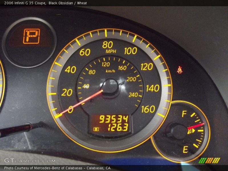 Black Obsidian / Wheat 2006 Infiniti G 35 Coupe