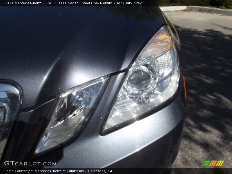 Steel Grey Metallic / Ash/Dark Grey 2011 Mercedes-Benz E 350 BlueTEC Sedan