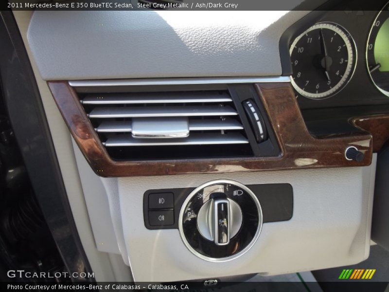 Steel Grey Metallic / Ash/Dark Grey 2011 Mercedes-Benz E 350 BlueTEC Sedan