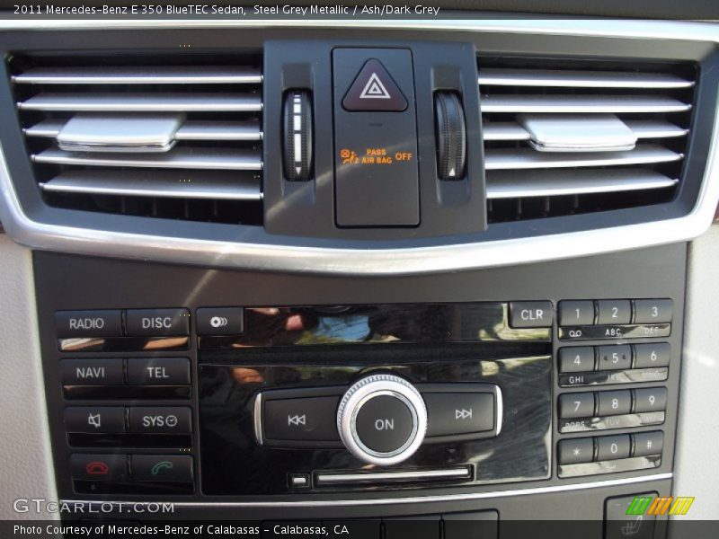 Steel Grey Metallic / Ash/Dark Grey 2011 Mercedes-Benz E 350 BlueTEC Sedan