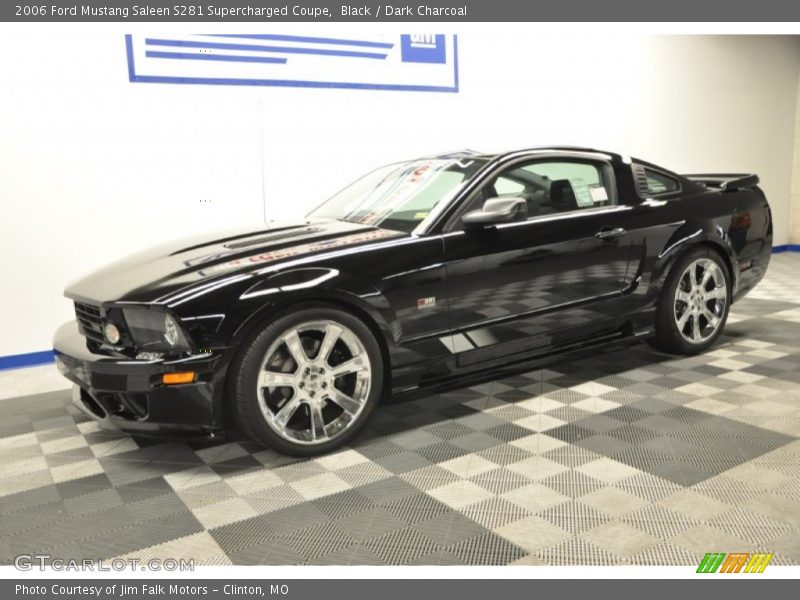 Black / Dark Charcoal 2006 Ford Mustang Saleen S281 Supercharged Coupe