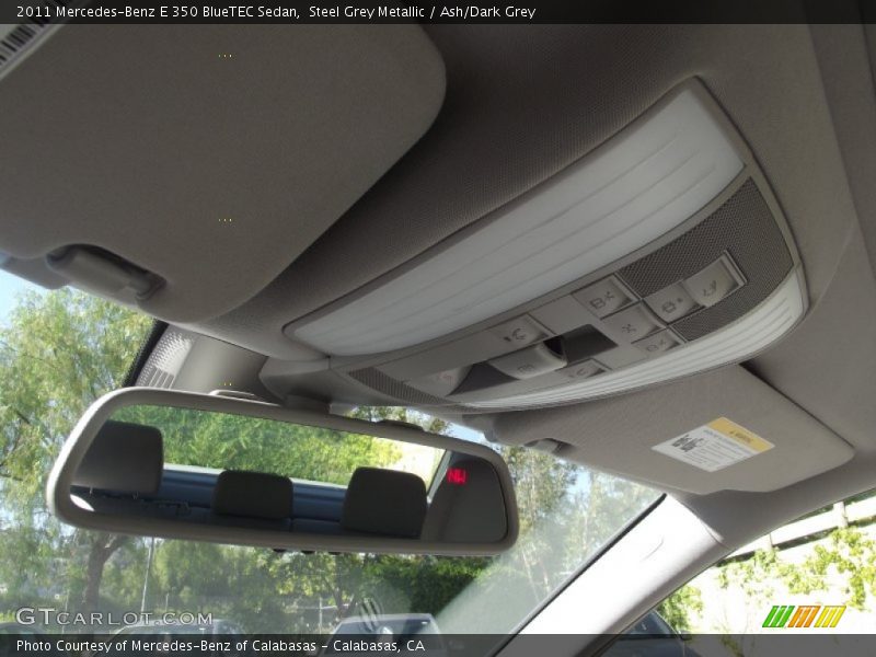 Steel Grey Metallic / Ash/Dark Grey 2011 Mercedes-Benz E 350 BlueTEC Sedan